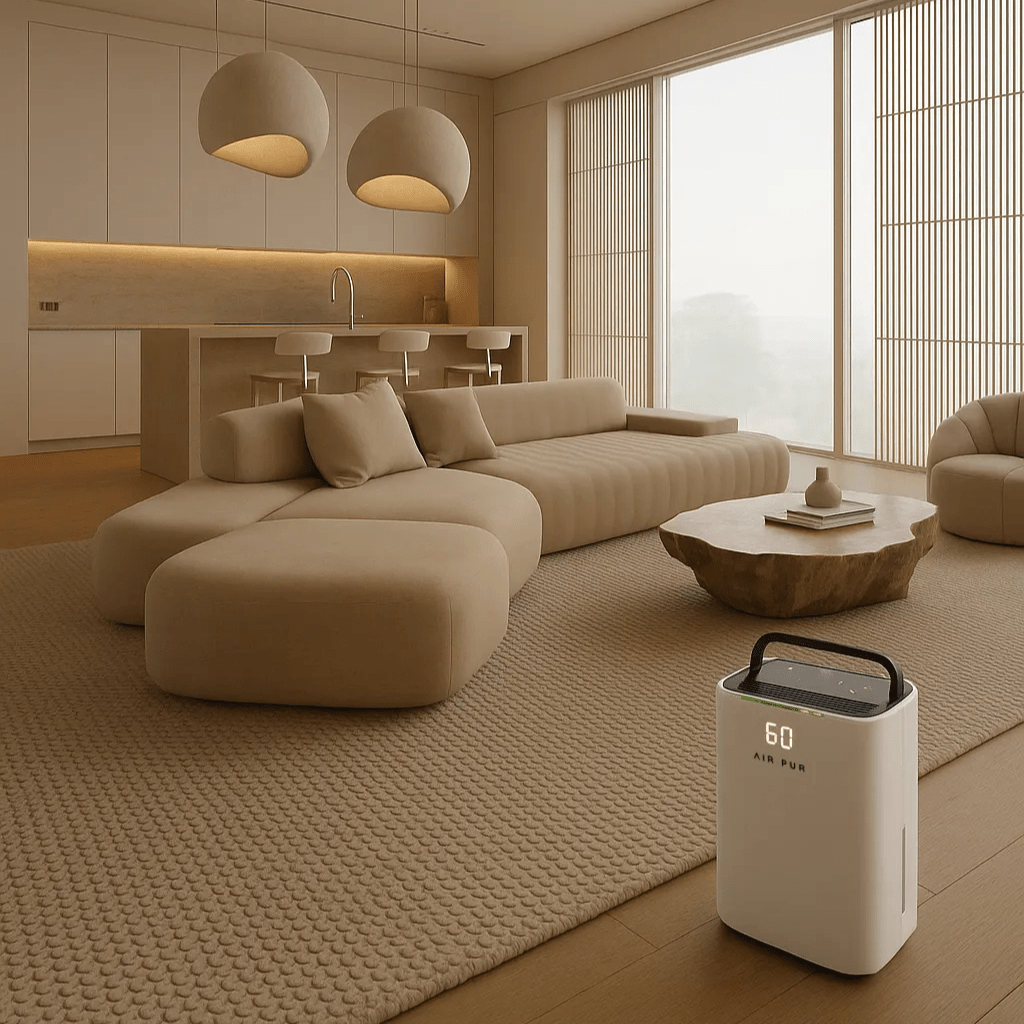 Déshumidificateur d'Air Silencieux et Électrique PRO - Chambre & Maison - Air pur