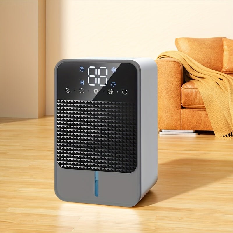 Quiet Home Dehumidifier with Auto Shut - Off, for Miniature Dehumidifier for Bathrooms, Ideal for RVs, Wardrobes, and Closets, LED Display, Automatic Room Purification, Automatic Dehumidification Machin - Air pur