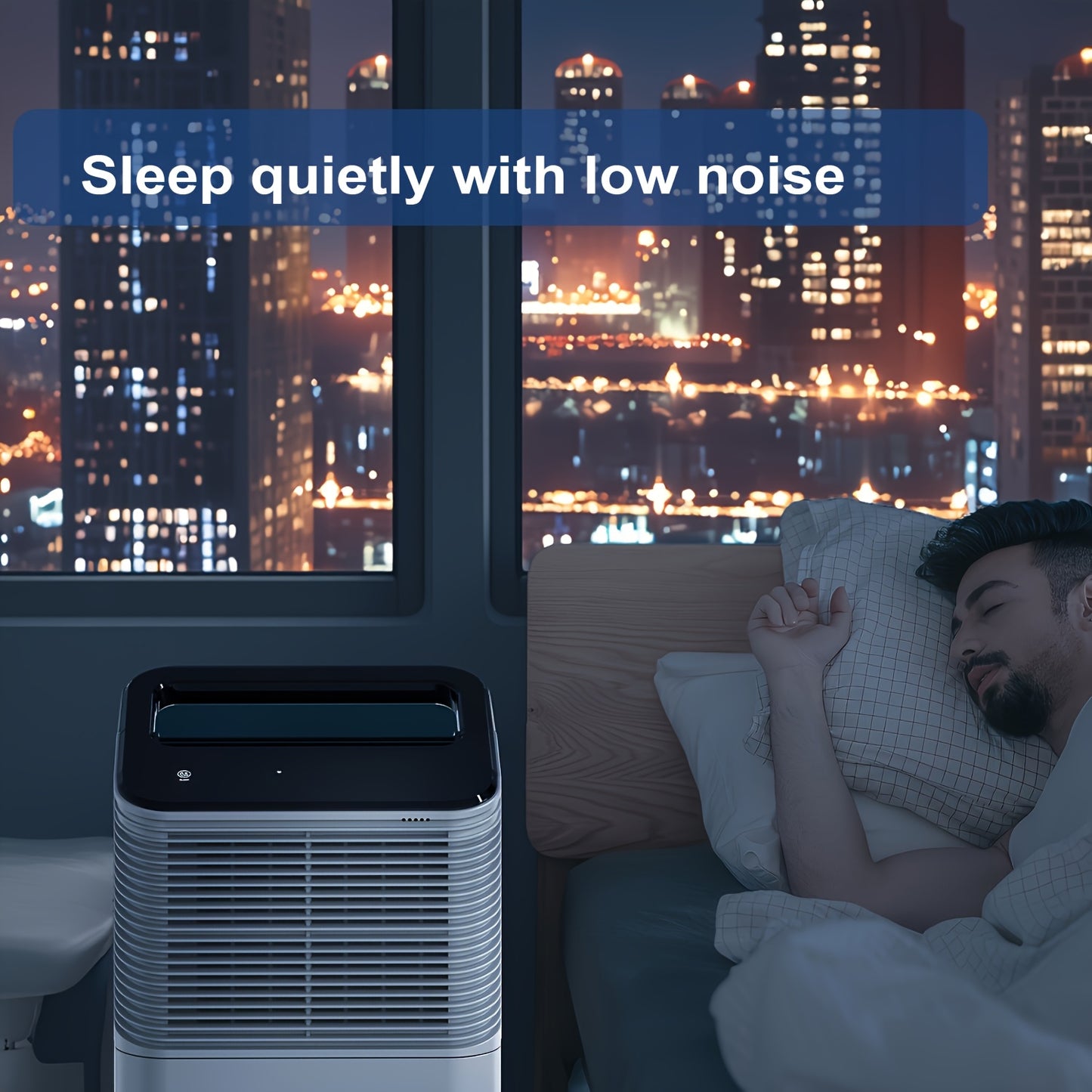Holiday Ultra Quiet Dehumidifier, Intelligent Central Control, Automatic Mode, Moisture Display Light, 12.83KG, 24 - hour Timer, Basement, Living Room, Study, Daily Dehumidification Capacity Reaches 16 Liters, Reducing Moisture - Air pur
