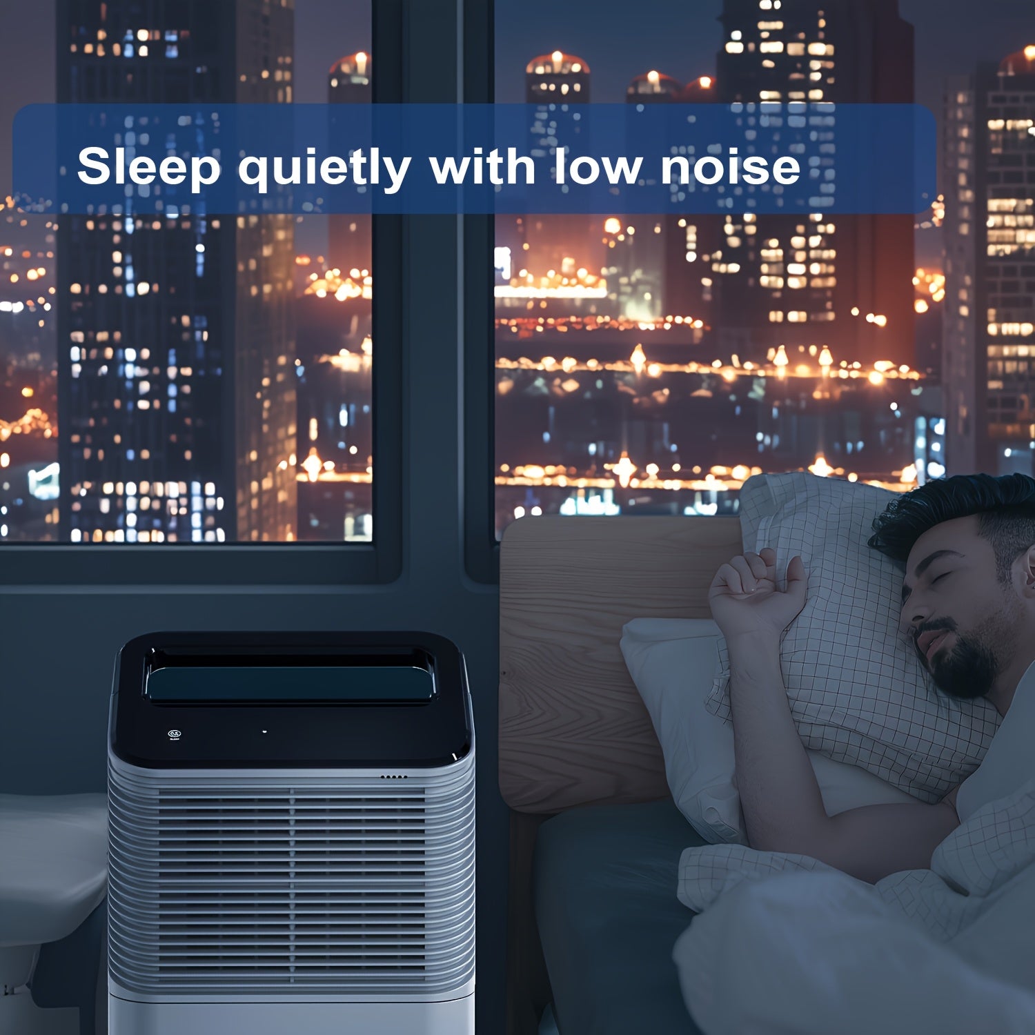 Holiday Ultra Quiet Dehumidifier, Intelligent Central Control, Automatic Mode, Moisture Display Light, 12.83KG, 24 - hour Timer, Basement, Living Room, Study, Daily Dehumidification Capacity Reaches 16 Liters, Reducing Moisture - Air pur