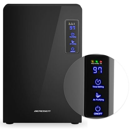 Air Dehumidifier - Berdsen BR - 22A Black Moisture Absorber - Air pur