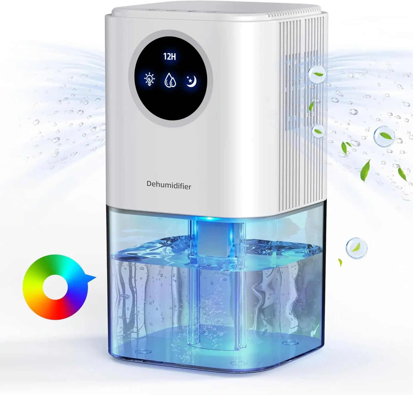 Déshumidificateur d'Air à Led & Minuterie - Air pur