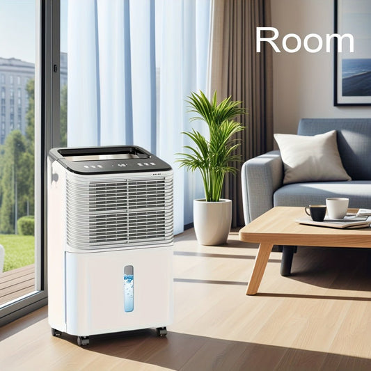 Holiday Ultra Quiet Dehumidifier, Intelligent Central Control, Automatic Mode, Moisture Display Light, 12.83KG, 24 - hour Timer, Basement, Living Room, Study, Daily Dehumidification Capacity Reaches 16 Liters, Reducing Moisture - Air pur
