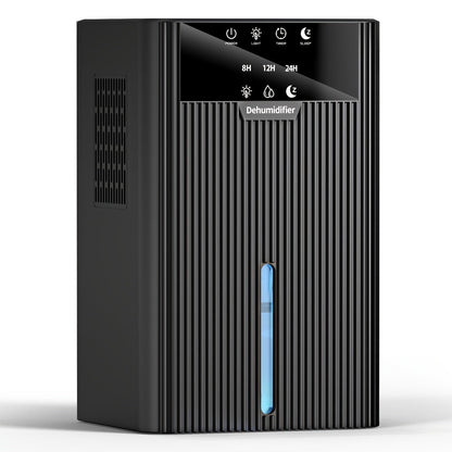Portable Desktop Dehumidifier for Living Room & Bedroom - Large Capacity, Easy to Use & Clean, Compact Design with Digital Display, 220 - 240V, White, Dehumidifier for Home, Bedroom Humidity Control, Modern Aesthetic, Durable C - Air pur